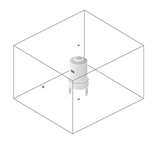 Лазерный уровень Fluke 3PR