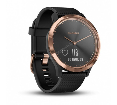 Смарт-часы Garmin Vivomove HR, E EU, Sport, Black-Rose Gold, S/M