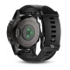 Часы с GPS Garmin Fenix 5S Sapphire черные с черным ремешком