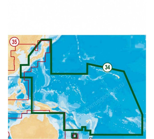 Карта Navionics 34XG
