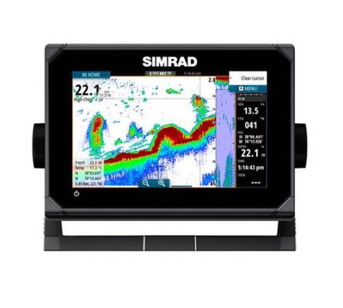 Картплоттер с эхолотом Simrad GO7 ROW,XSE TOTALSCAN