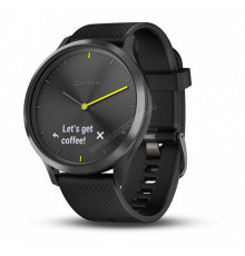 Смарт-часы Garmin Vivomove HR, E EU, Sport, Black-Black, L