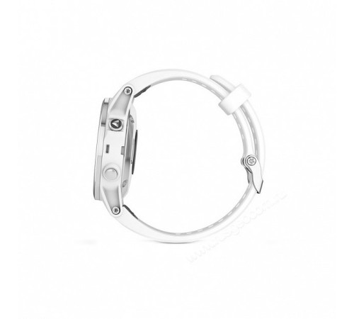 GPS-часы Garmin Fenix 5S PLUS Sapphire белые с белым ремешком