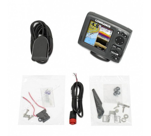 Картплоттер с эхолотом Lowrance Hook-5 Mid/High/DownScan™